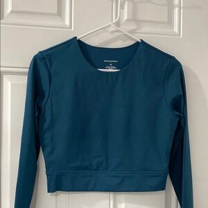 Banana Republic Women's Blue Long Sleeve Top